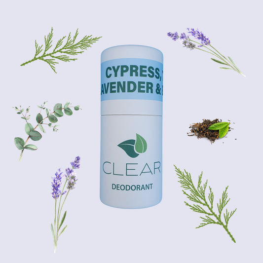 Cypress, Tee Tree, Lavender and Eucalyptus
